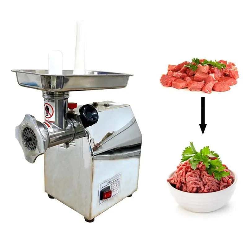 Meat Mincer with 1 HP Motor, Capacity 120 Kg/Hr