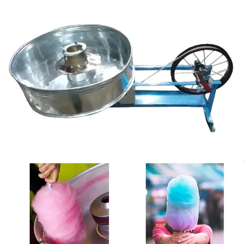 Heavy Duty LPG Hand Cotton Candy Floss Machine, MS Body