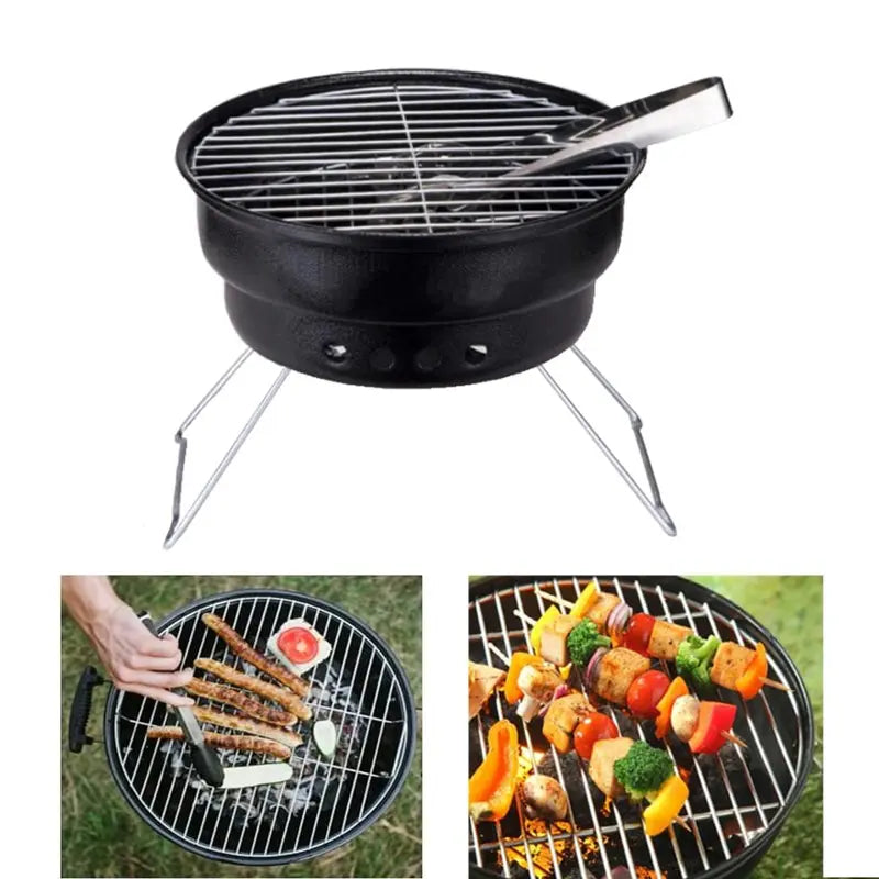 STARCAVE Charcoal Portable Katora Barbeque Grill, Dia 37 cm