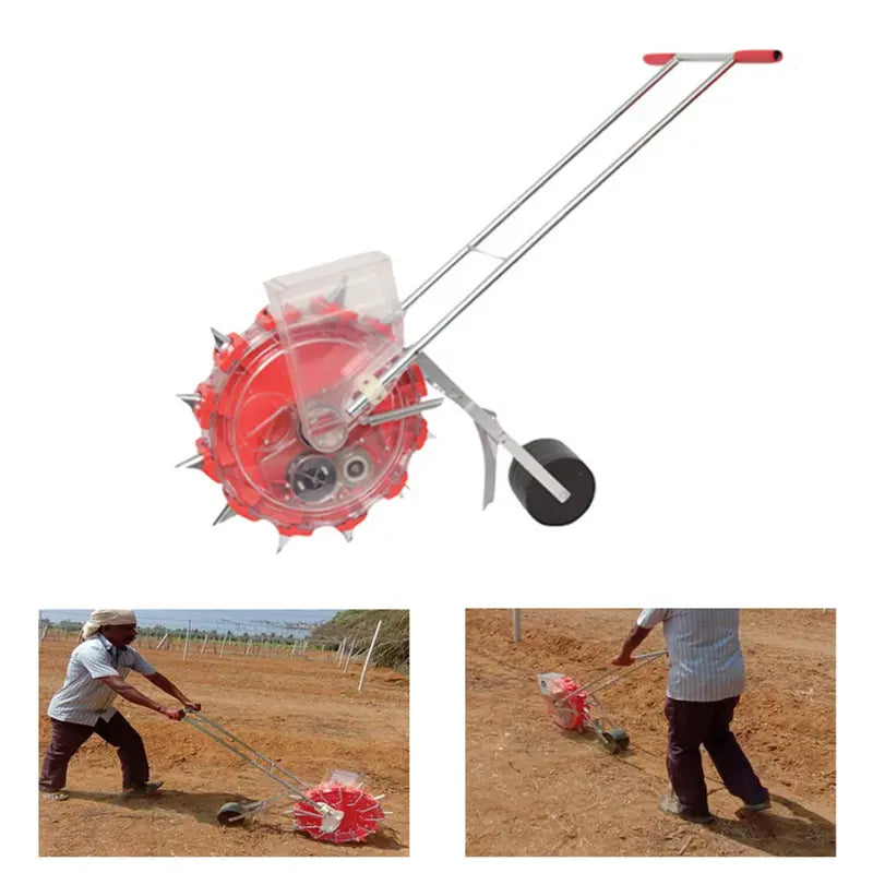 Premium Quality Single Barrel Manual Seed Drill Machine/Dibbler For Seed Planting for Agriculture Purposes Hand Operated