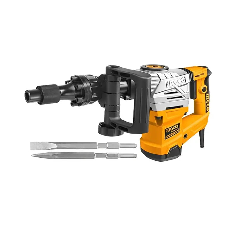 Ingco 7 kg, 1300 W Anti-Vibration System Demolition Breaker (PDB130018)