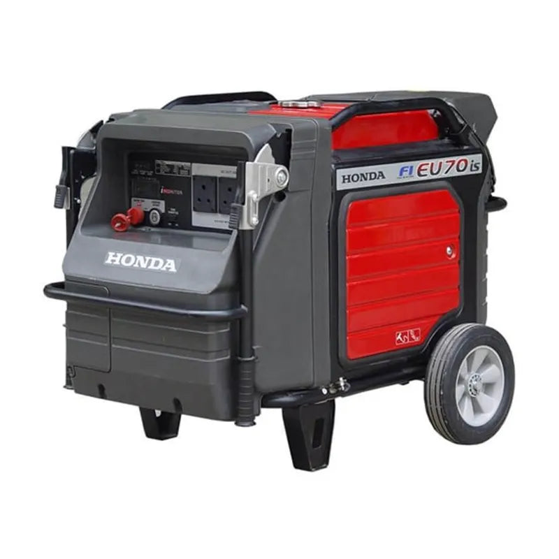 Honda Portable Inverter Generator With 5.5 KVA Rated Output and 7 KVA Max. Output - 6.5 Hrs. Continuous Running time (EU70is)