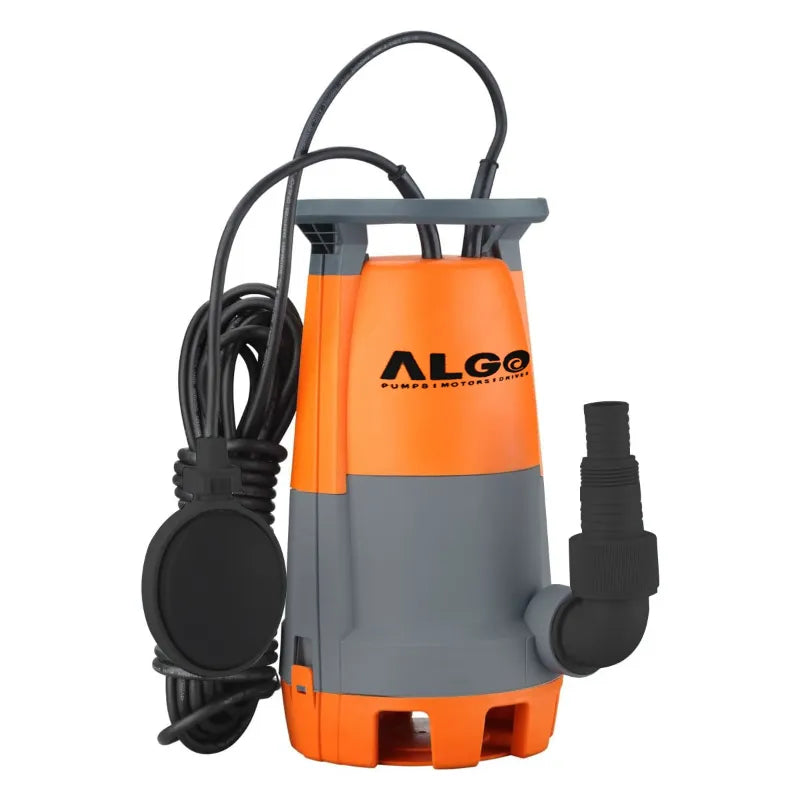 Algo (Zingo-05) 0.5HP Single Phase Copper Winding Dewatering Sewage Pump For Clear Water With 8M Cable - 1 Year Warranty