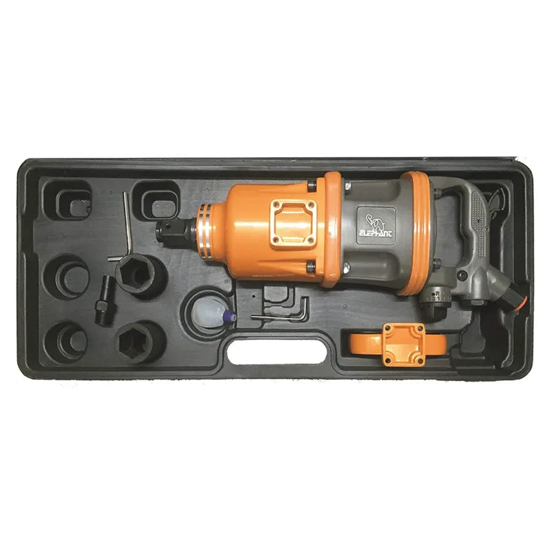 Elephant 1 Inch Short Anvil Air Impact Wrench, 3800 RPM & 2980 Nm Max. Torque (IW-04S)