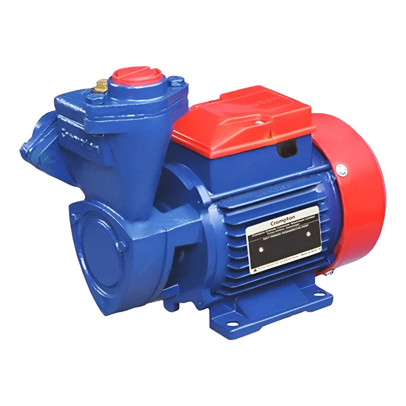 Crompton 0.5Hp Single Phase Self Priming Monoblock Pump, 24m Max. Head, 25X25mm (Mini Samudra II) - 1 Year Warranty